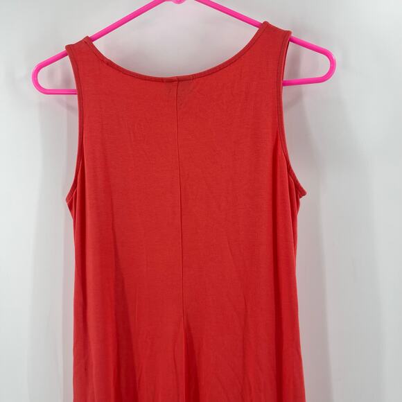 J.JILL Dress Extra Small Pima Cotton Maxi Stretch Basic Casual Minimal Classic - Picture 5 of 10